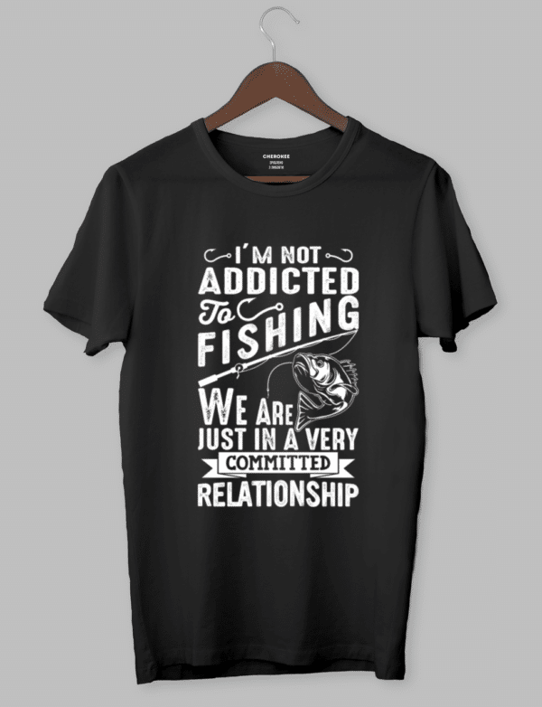 Футболка з прикольним дизайном «FISHING»