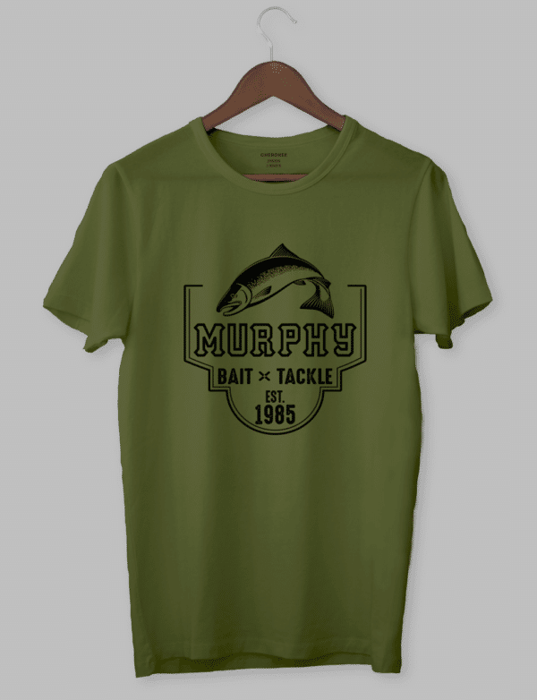 Футболка з прикольним дизайном « MURPHY BAIT & TACKLE»