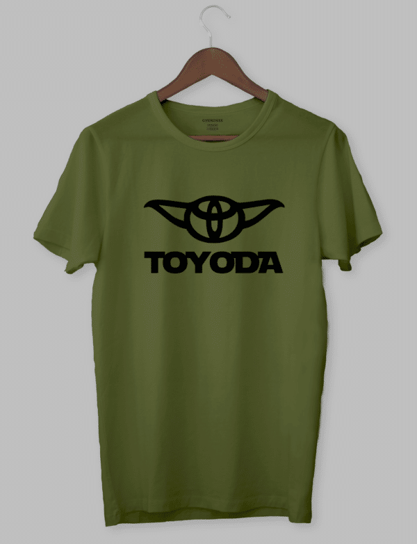 Крута футболка з прикольним принтом "Toyoda"