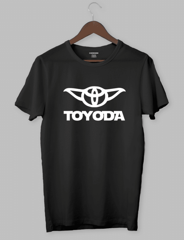 Крута футболка з прикольним принтом "Toyoda"