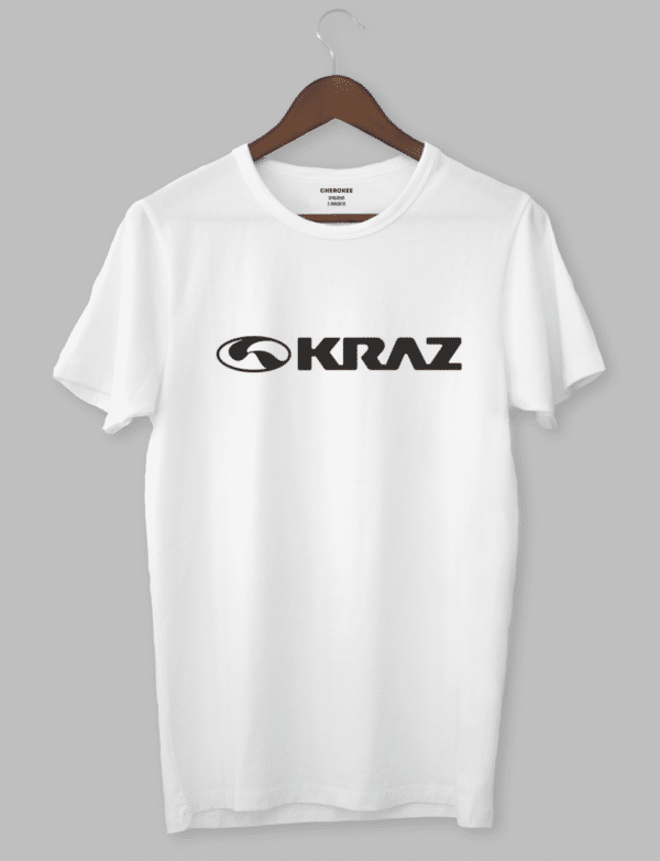 Крута футболка з прикольним принтом "KRAZ"