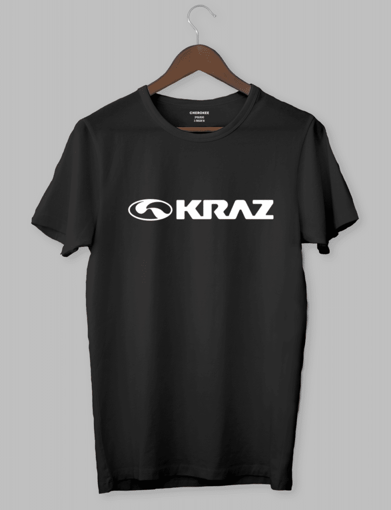 Крута футболка з прикольним принтом “KRAZ”