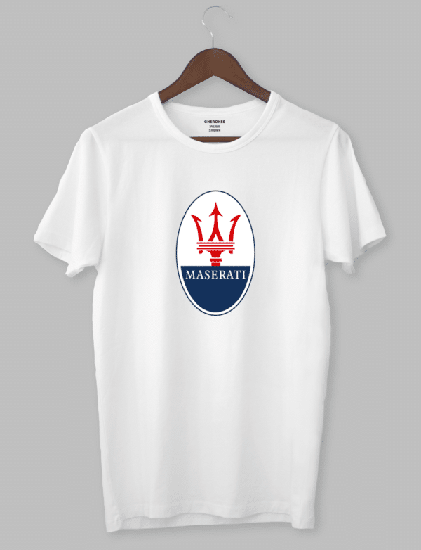 Футболка з прикольним дизайном «MASERATI»