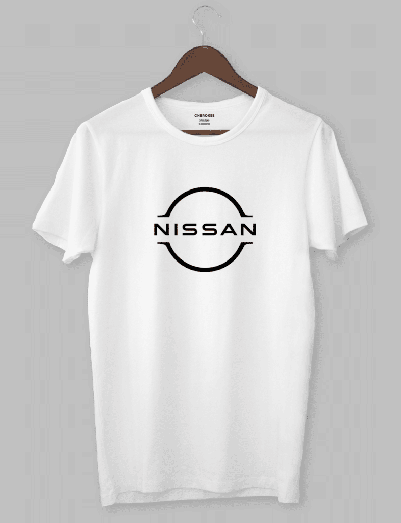 Футболка з прикольним дизайном «NISSAN»