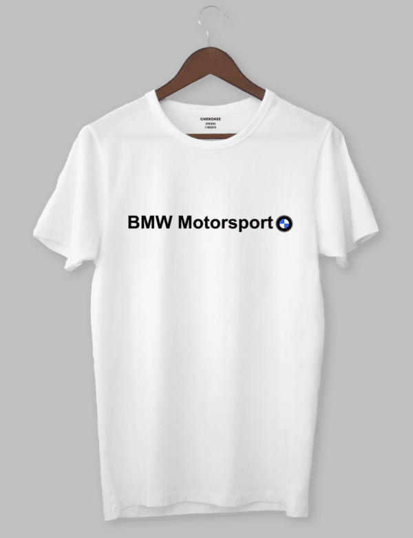 Футболка з прикольним дизайном «BMW Motorsport»