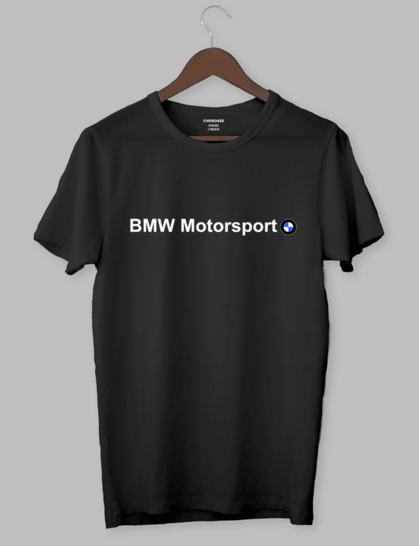 Футболка з прикольним дизайном «BMW Motorsport»