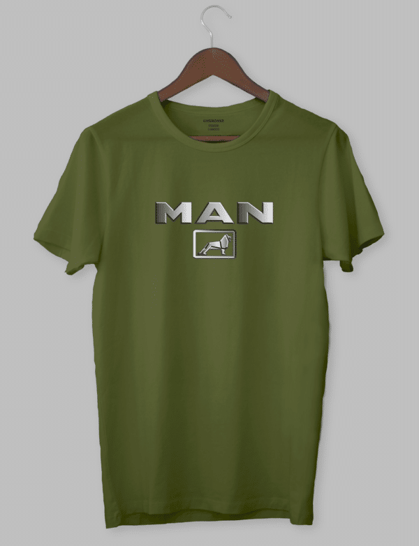 Крута футболка з прикольним принтом "man"