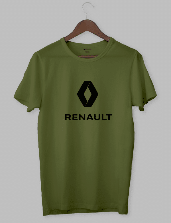 Футболка з прикольним дизайном «RENAULT»