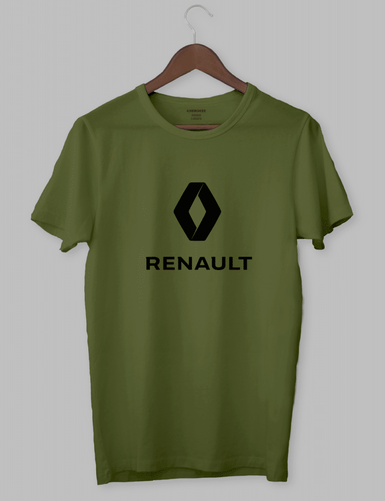 Футболка з прикольним дизайном «RENAULT»