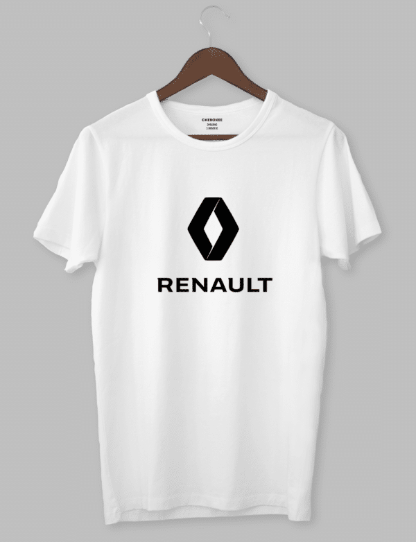 Футболка з прикольним дизайном «RENAULT»