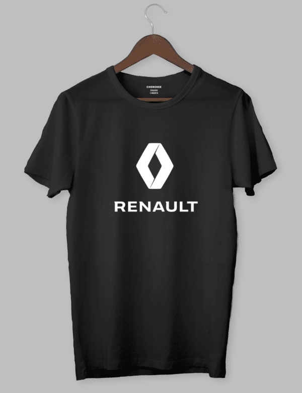 Футболка з прикольним дизайном «RENAULT»