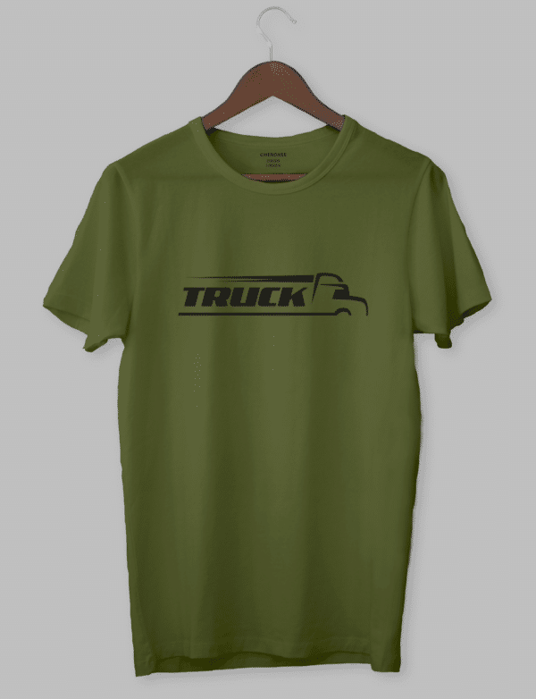 Крута футболка з прикольним принтом "TRUCK"