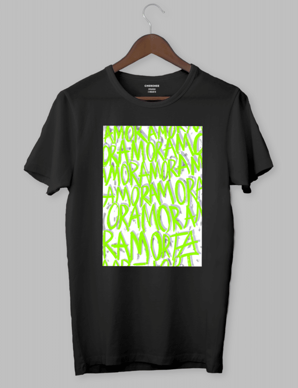 Крута футболка з прикольним принтом "AMORE"