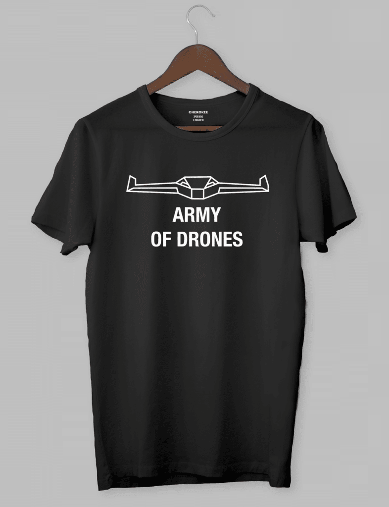 Футболка патріотична для дронщиків “ARMY | OF | DRONES “