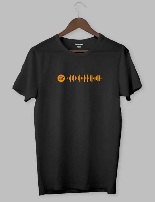 Футболка с прикольным принтом "Spotify пісня Jingle Bell ?✨"
