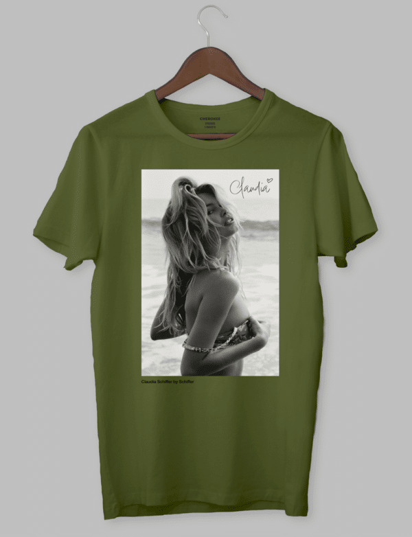 Футболка з дизайном "Claudia Schiffer by Schiffer"
