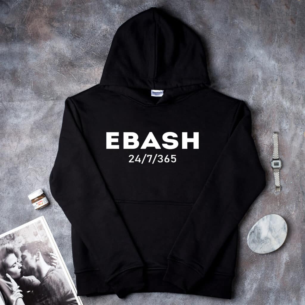 Худі з приколом”Ebash 24/7/365″