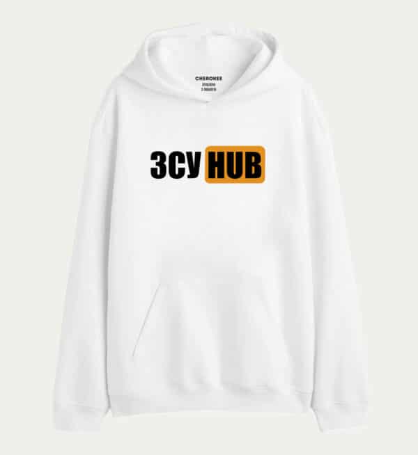 Патріотичне худі з дизайном «ЗСУ hub»