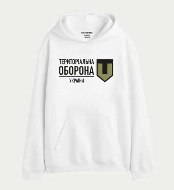Патріотичне худі з дизайном «Територіальна оборона»