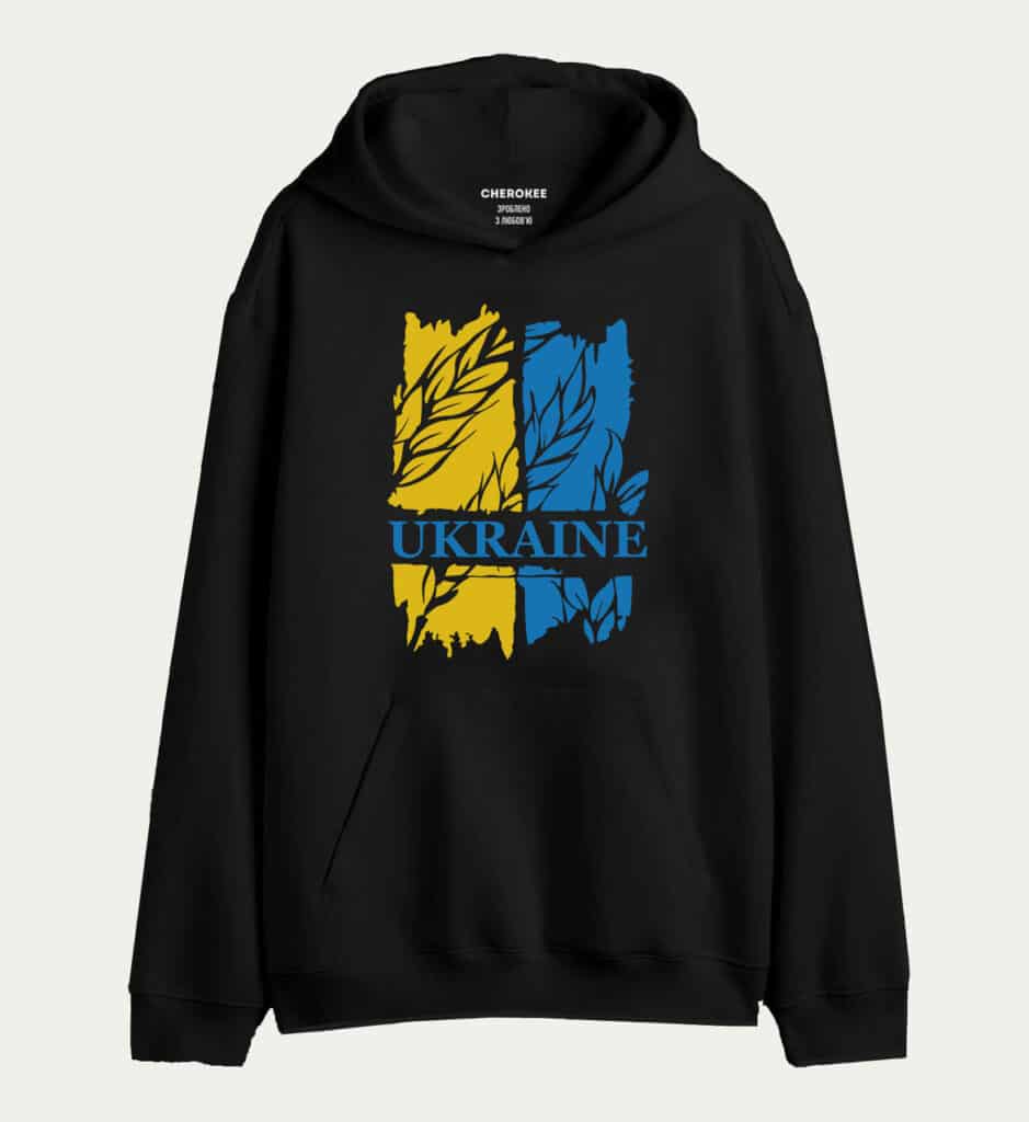 Патріотичне худі з дизайном ”UKRAINE ”