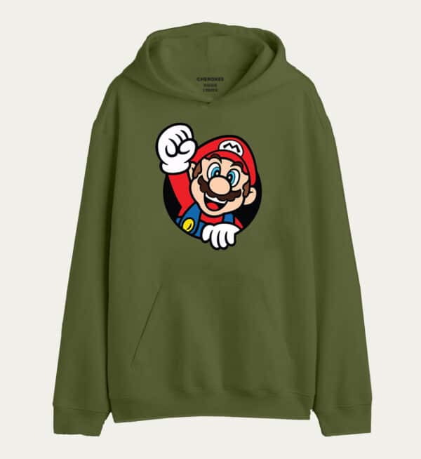 Худі з принтом "Super Mario"