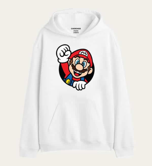Худі з принтом "Super Mario"