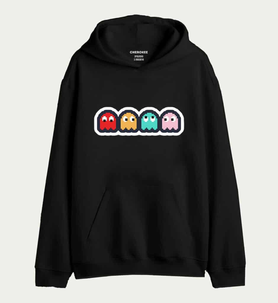 Худі з принтом “Pac man”