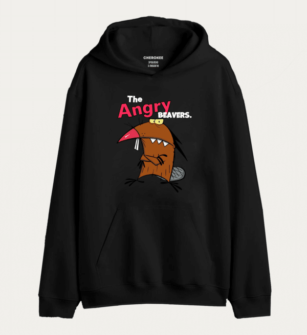 Худі з принтом Злюки Бобри «The Angry BEAVERS.»