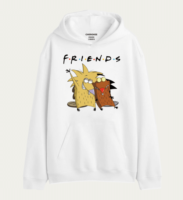 Худі з принтом Злюки Бобри «FRIENDS»