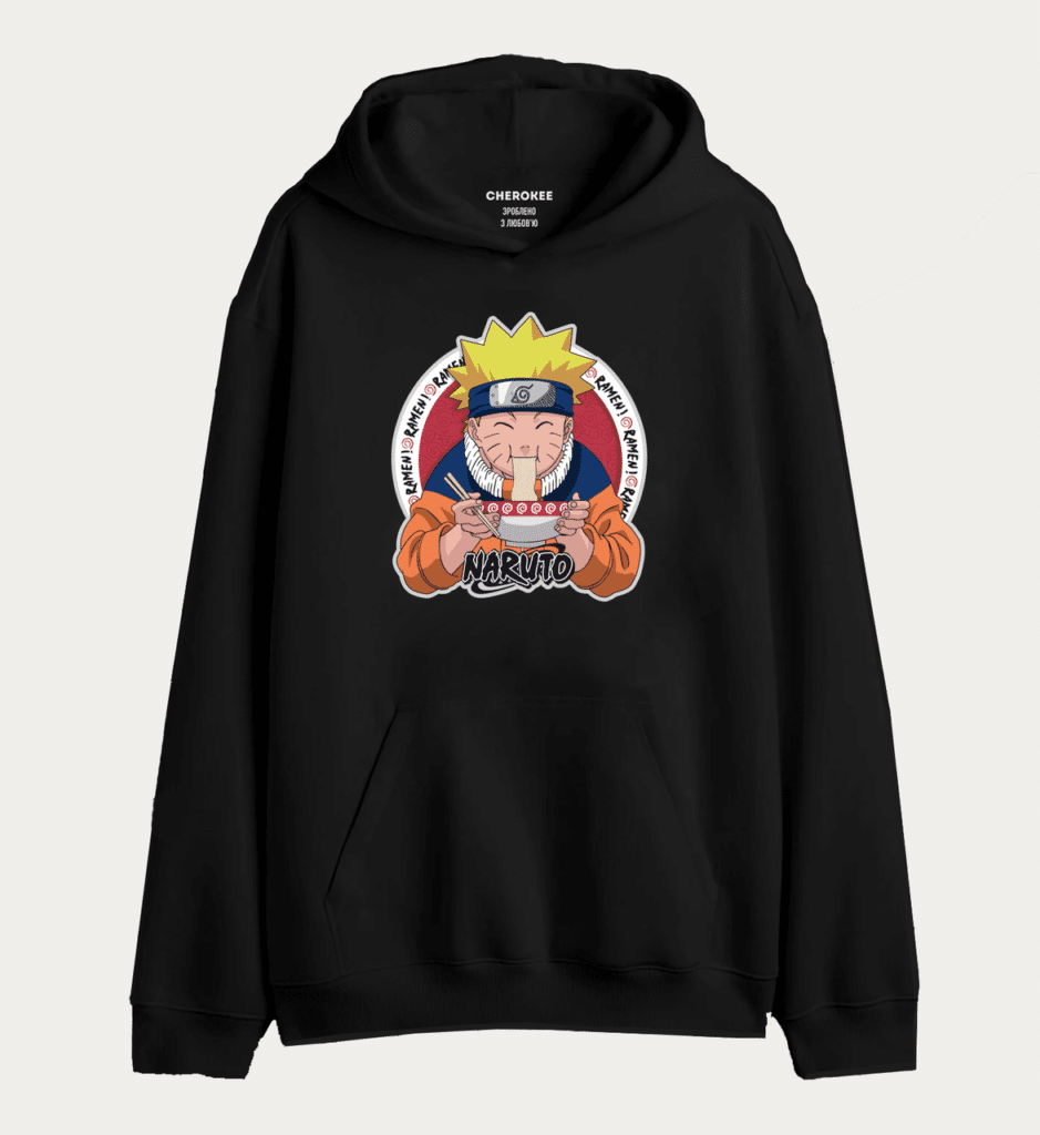 Худі толстовка “Naruto eating ramen”