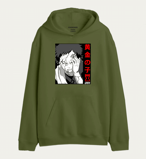 Худі толстовка в білому кольорі "Gaara naruto"