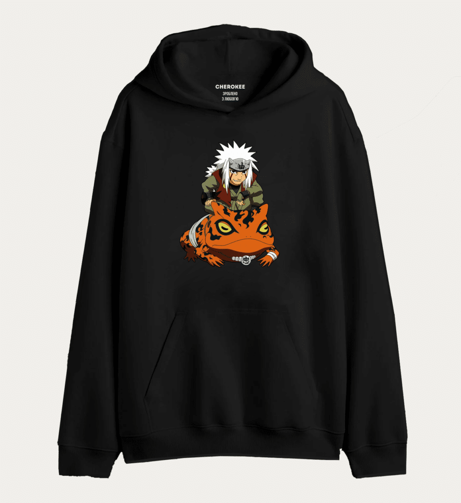 Худі толстовка “Jiraiya and Gamabunta”