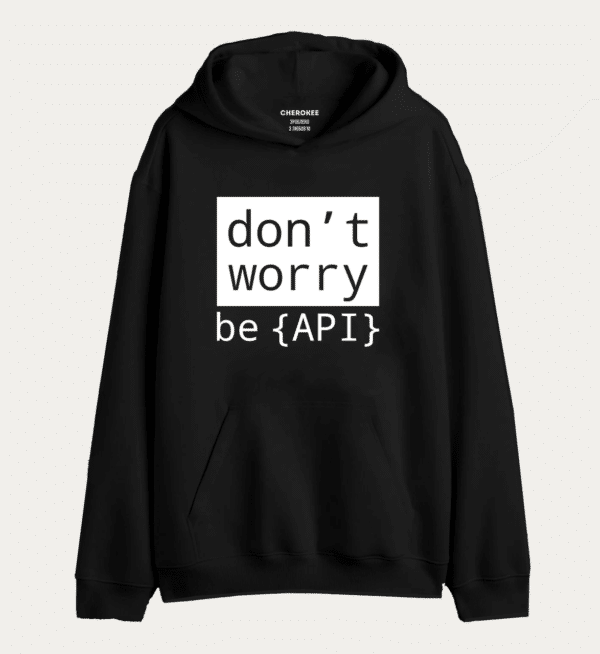 Худі толстовка "don`t worry be API"