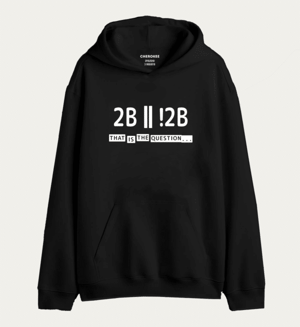 Худі толстовка "2b or not 2b"