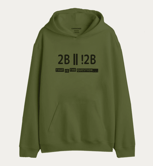 Худі толстовка "2b or not 2b"