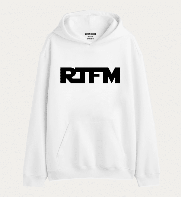 Худі толстовка з принтом "RTFM"