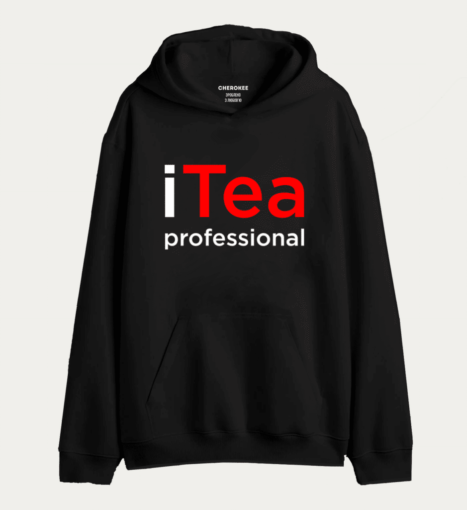 Худі толстовка з принтом “iTea Professional”