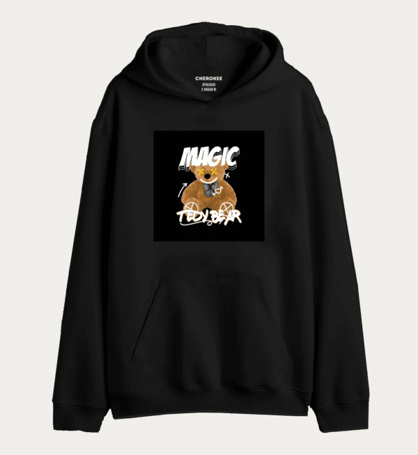 Худі толстовка з принтом Тедді "MAGIC TEDY BEAR"