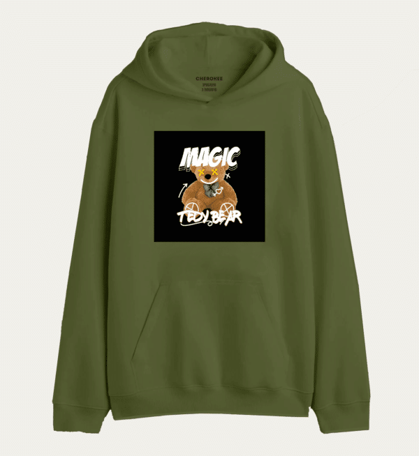 Худі толстовка з принтом Тедді "MAGIC TEDY BEAR"
