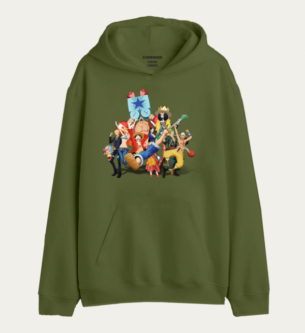 Худі з дизайном "One Piece heroes"
