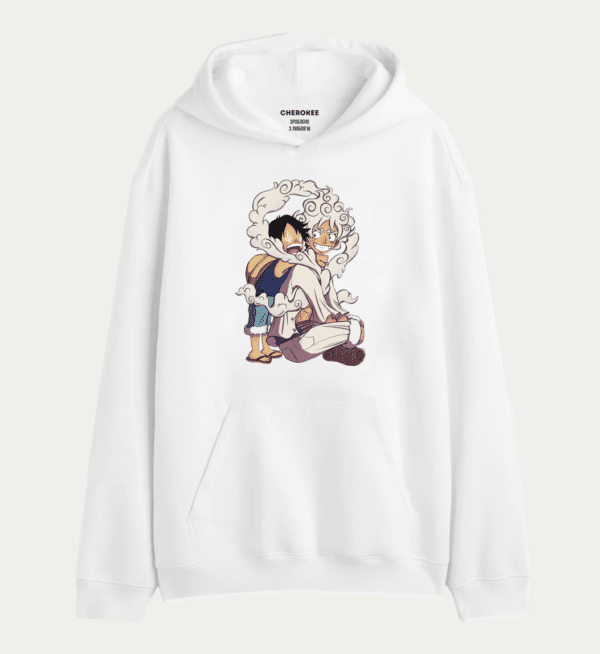 Толстовка з прикольним принтом "Monkey D awakening form"