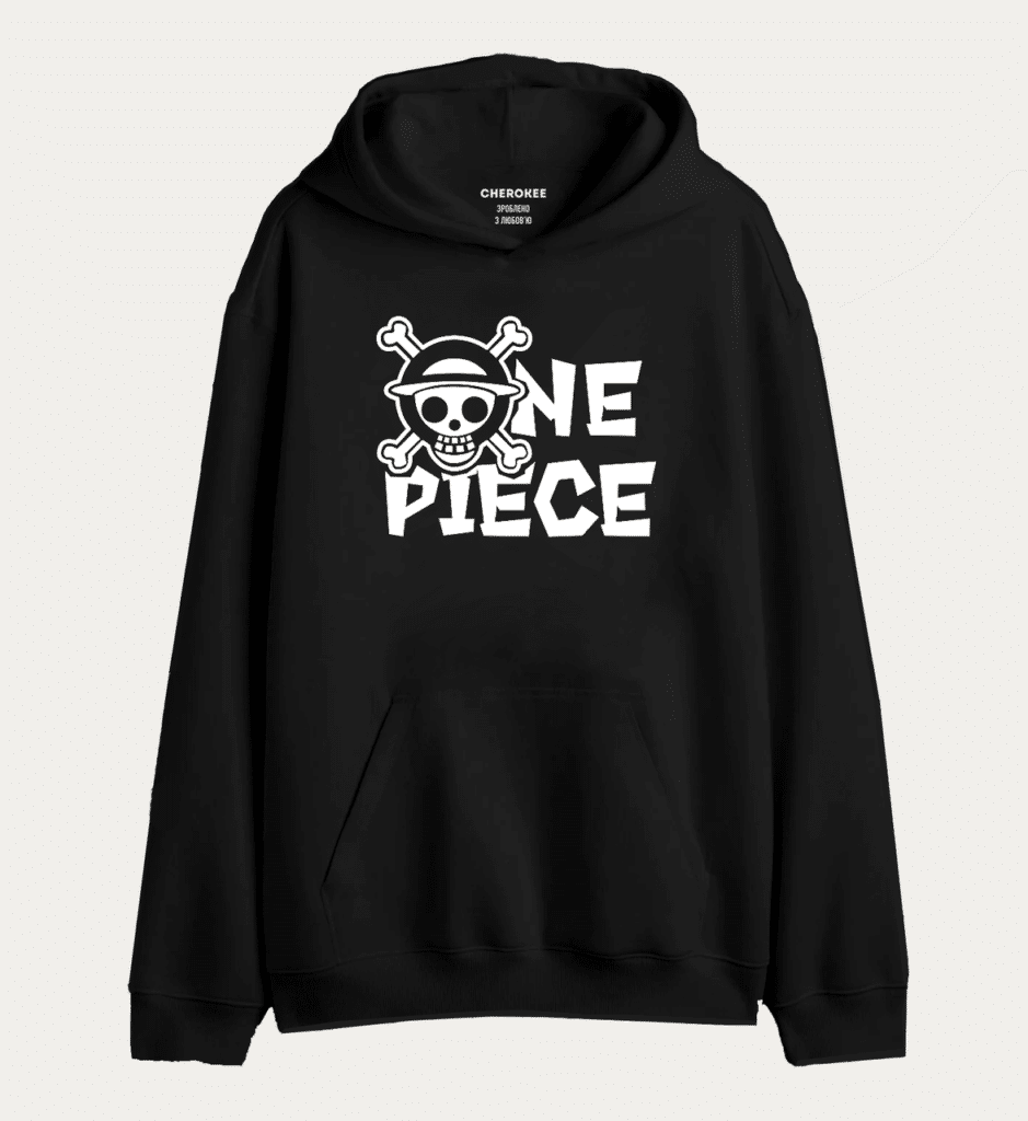 Толстовка з прикольним принтом “One Piece Logo”