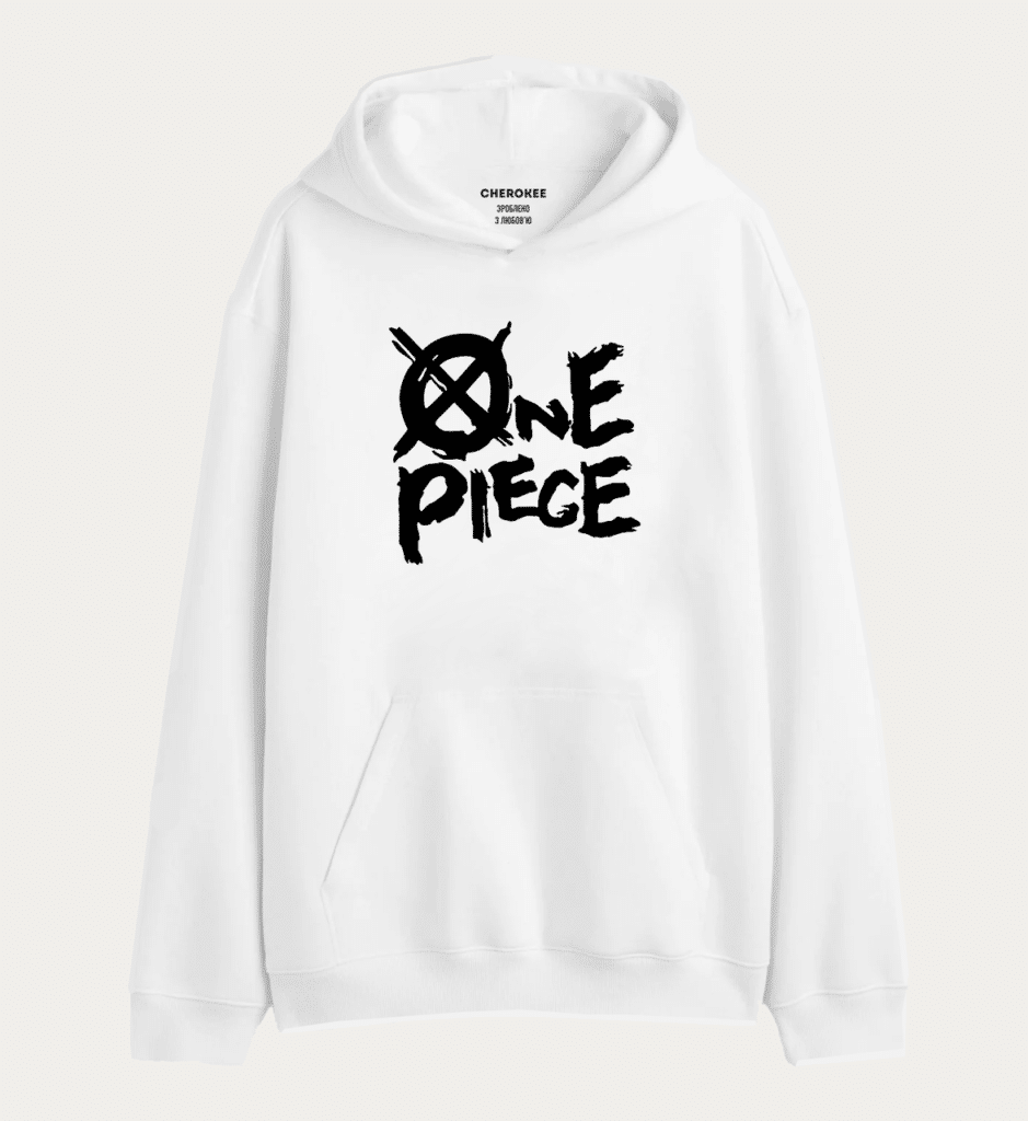 Худі з дизайном “One Piece Logo Skull”