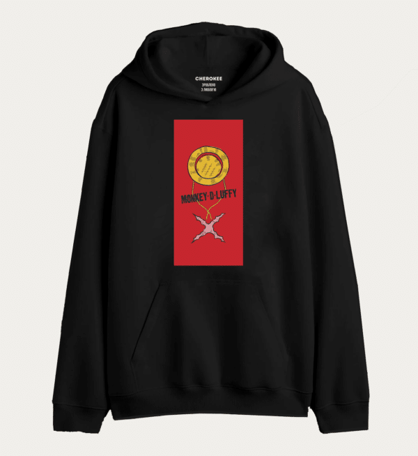 Толстовка з прикольним принтом "MONKEY • D • LUFFY"