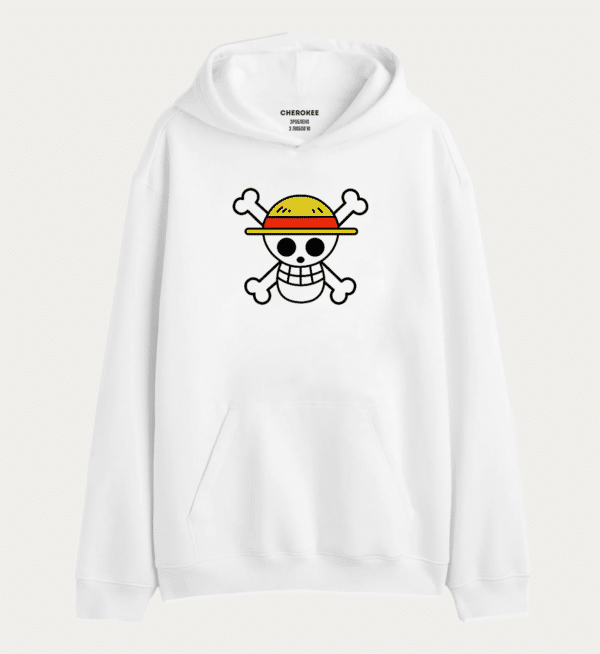 Толстовка з прикольним дизайном "Anime logo One Piece skull pirate"