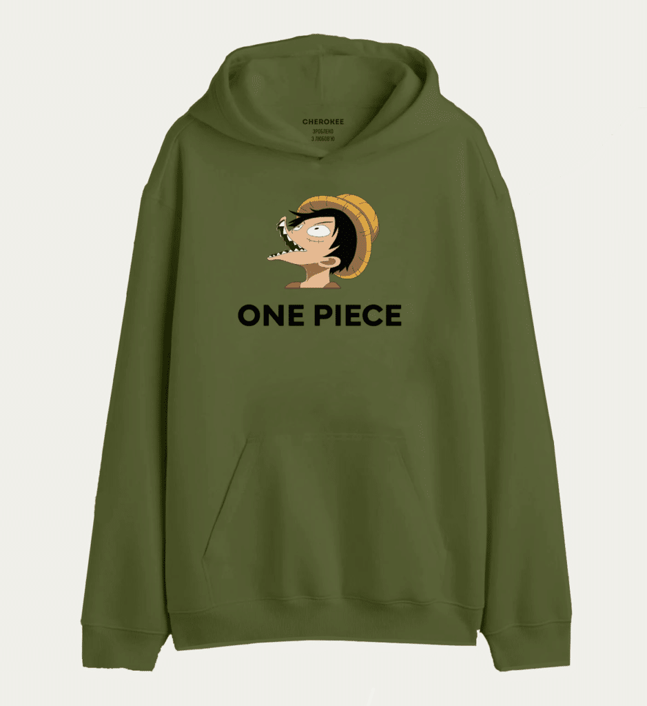 Толстовка з прикольним принтом “Jolly Luffy”