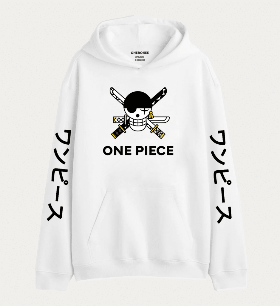 Толстовка з прикольним дизайном “One Piece Zoro logo”