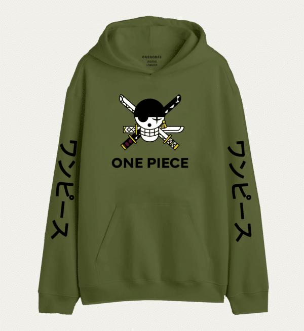 Толстовка з прикольним дизайном "One Piece Zoro logo"