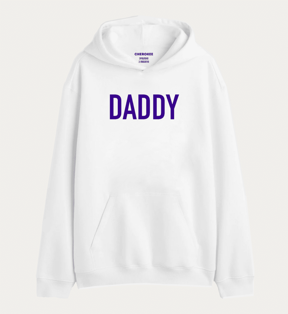 Толстовка з принтом “DADDY”