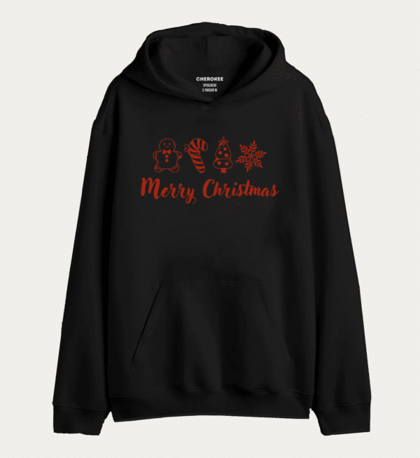 Толстовка з прикольним дизайном "Merry Christmas"